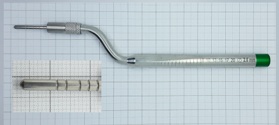 Остеотом "Osteotome" 2,6мм (80-933) изогнутый выпуклый кончик